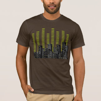 tshirt för musikstadsdiagram t shirt