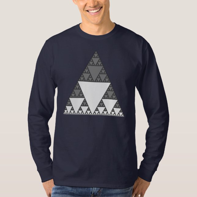 Tshirt för Nerd för FractalkonstMath (fri App Tee Shirt (Framsida)
