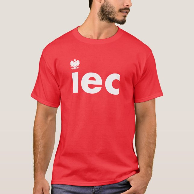 Tshirt för polskt efternamn för IEC T Shirt (Framsida)