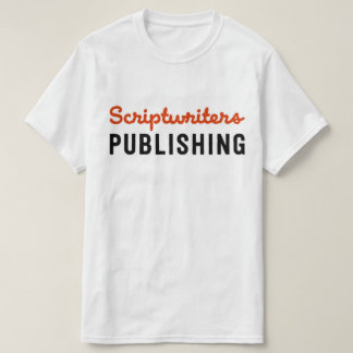Tshirt för publicera för Scriptwriters svart/röd T Shirt