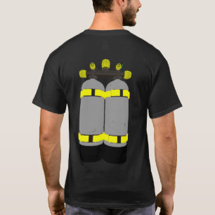 Tshirt för Scubadykaretanker T-shirt