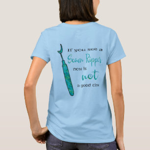 TShirt för skarvbaddarevarning Tee Shirt
