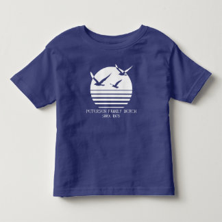 TShirt för småbarn för Petersen familjstrand Tröja