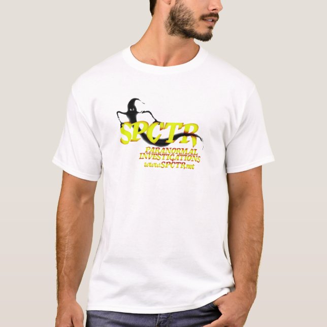 Tshirt för SPCTR-andelogotyp - gult Tee Shirt (Framsida)