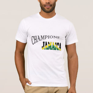 Tshirt för sportar för Jamaica flaggamästare Tröja