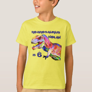 Tshirt för T-Rex personligfödelsedag Tröja