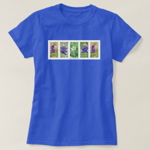 Tshirt för Texas BluebonnetCollage Tröja