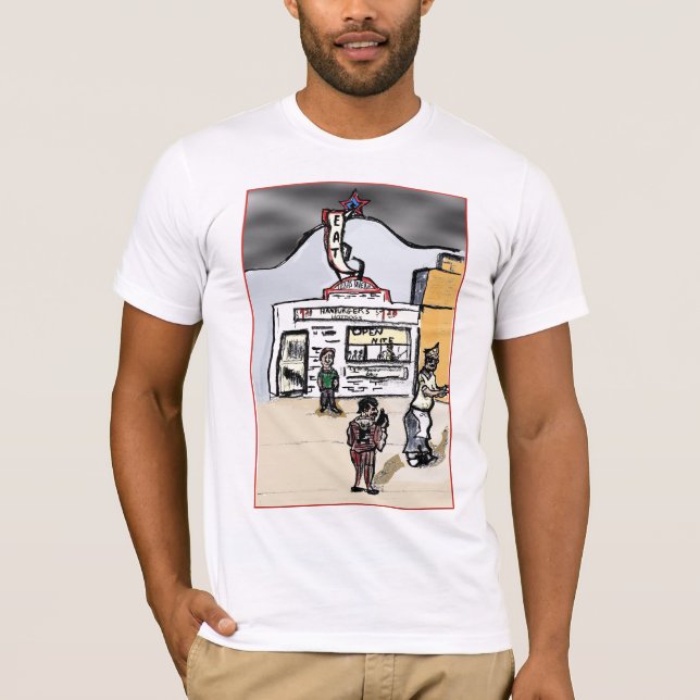 TSHIRT FÖR TEXAS KROGTECKEN T-SHIRT (Framsida)