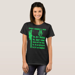 Tshirt för tornklättrarefru tröja