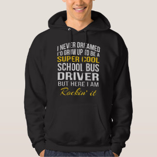Tshirt-gåvor för Buss-chaufförer från den nya skol Hoodie