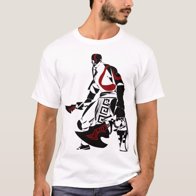 tshirt god of war t shirt (Framsida)