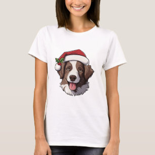 Tshirt - Gräns Collie Brown och White T Shirt