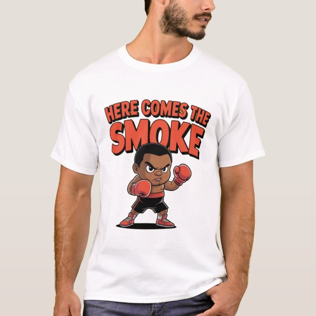 TSHIRT HÄR KOMMER RÖKNINGEN T SHIRT (Framsida)