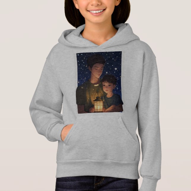 Tshirt med en bild av ett flickbarn och hennes mor t shirt (Framsida)