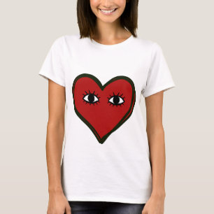 Tshirt med hjärta t shirt