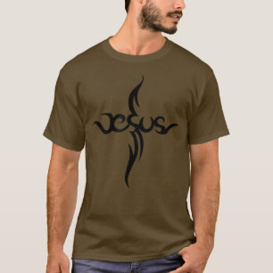 Tshirt Min superhjälte är Jesus, Faith Kärlek gud T Shirt