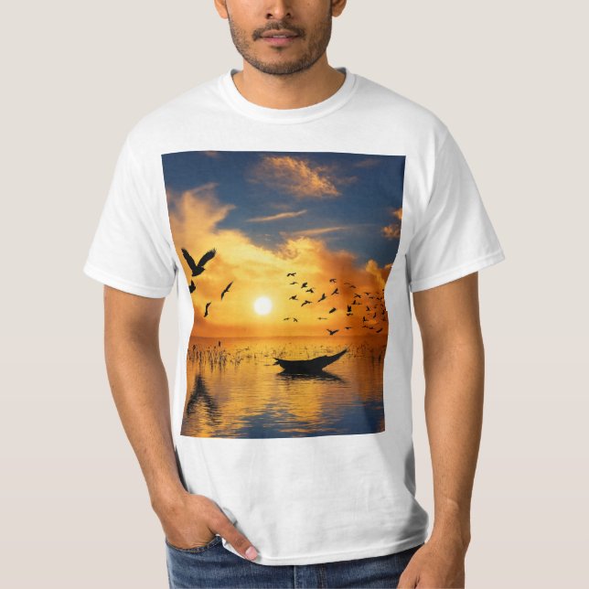 Tshirt Natural scenery T Shirt (Framsida)
