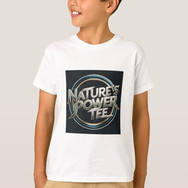 Tshirt Nature's Power Tee  (Framsida)