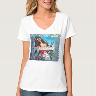 TSHIRT--OCEANLUFT, SALT HÅR, ÄNDLÖS SOMMAR, TRÖJA