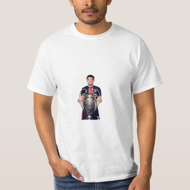TSHIRT PSG CHAMPIONS 2025 T SHIRT (Framsida)