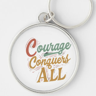 Tshirt Rund Silverfärgad Nyckelring