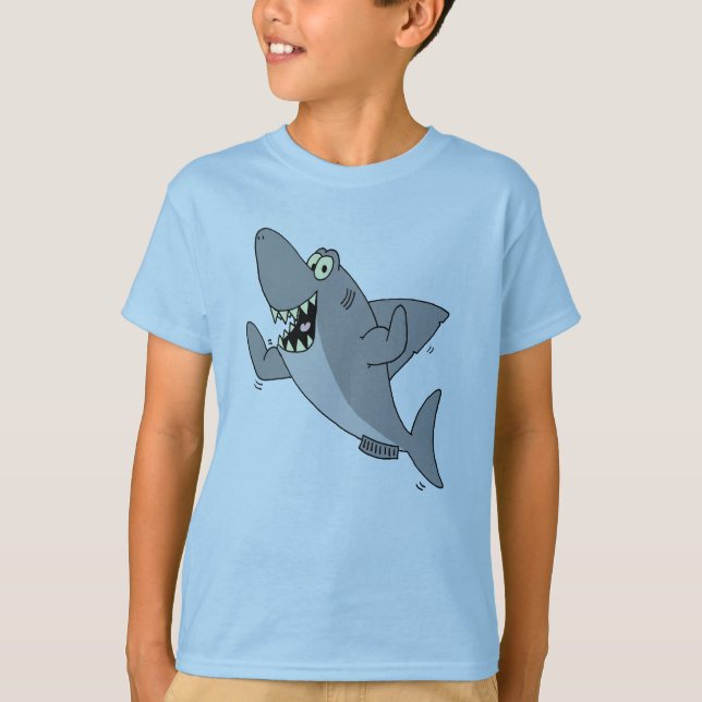 Tshirt Strong Shark T-shirt (Framsida)