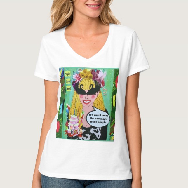 TSHIRT. T-Shirt-födelsedag T Shirt (Framsida)