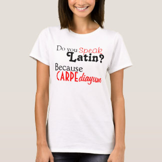 Tshirt: Talar du latin? Tee