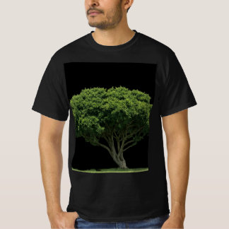 Tshirt träd design halva ärmar t shirt