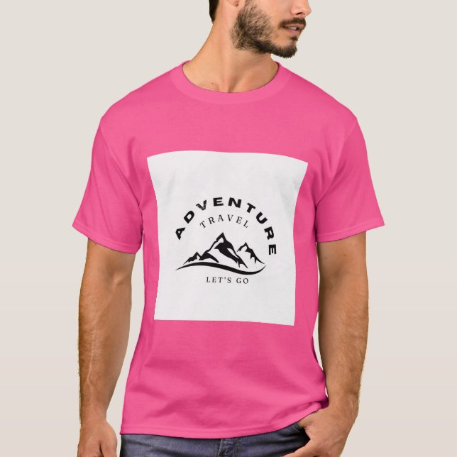 tshirt travele fun t shirt (Framsida)