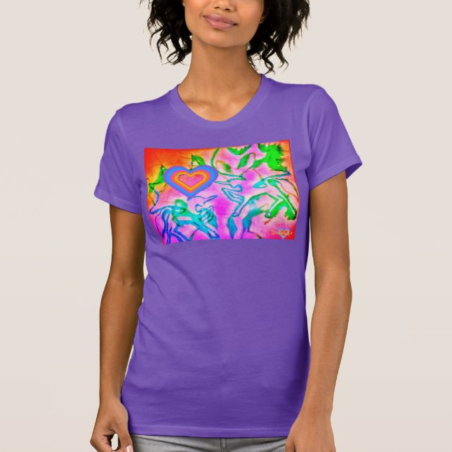 TSHIRT UNICORNS<3 T SHIRT (Framsida)