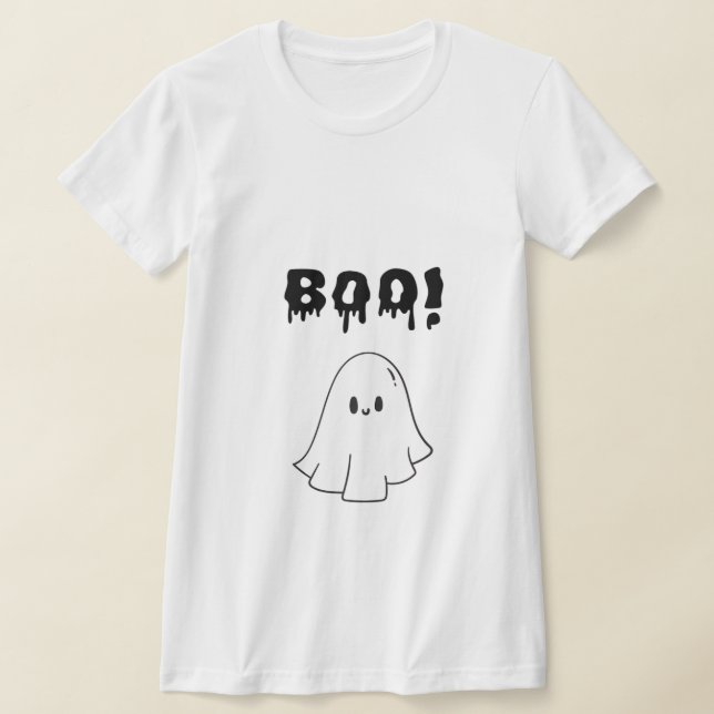 Tshirt women boo t shirt (Laydown)