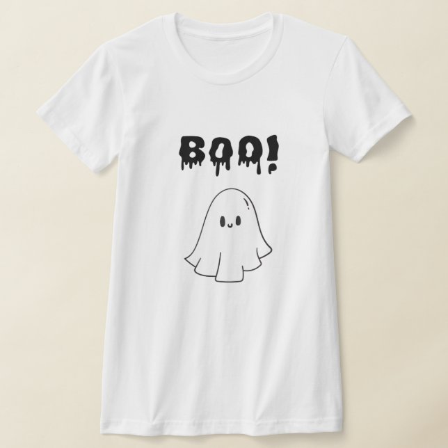 Tshirt women boo t shirt (Laydown)