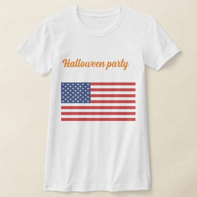 Tshirt women halloween fest 2024 t shirt (Laydown)