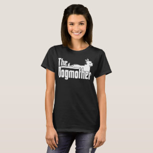 Tshirten för Dogmother hundhusdjur T-shirt