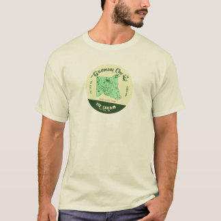 Tshirten för Guernsey koglass: MintChoc chip Tee Shirt
