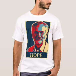 tshirten för jeremy corbynhopp tillfogar din text t shirt