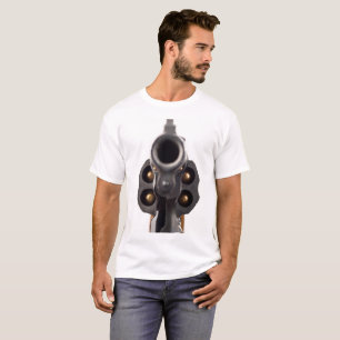 Tshirten för Revolver för stor polis för vapen Tee