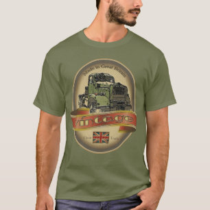 TShirts för etikett för vintageklassikerlastbil
