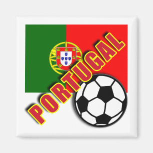 Tshirts för fläkt för PORTUGAL världsfotboll Magnet