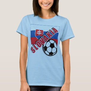 Tshirts för fläkt för SLOVAKIEN världsfotboll