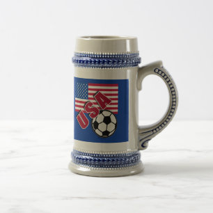 Tshirts för fläkt för USA världsfotboll Sejdel