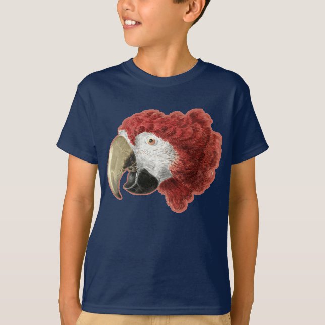 Tshirts med tuggskjortor för skolfåglar (Framsida)