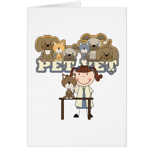 Tshirts och gåvor för älsklings- Vetbrunett Hälsningskort (Framsidan)