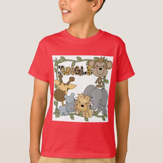 Tshirts och gåvor för babydjungeldjur (Framsida)