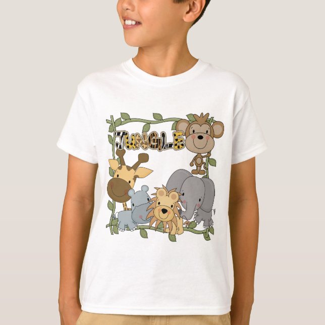 Tshirts och gåvor för babydjungeldjur (Framsida)