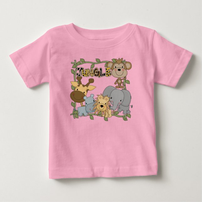 Tshirts och gåvor för babydjungeldjur (Framsida)