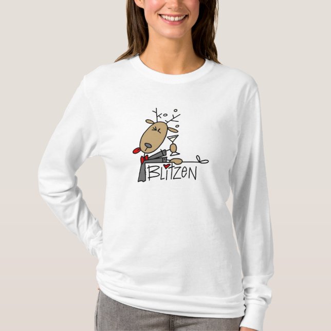 Tshirts och gåvor för Blitzen renjul (Framsida)