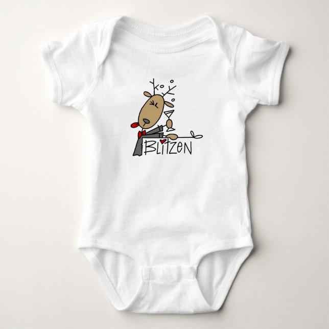 Tshirts och gåvor för Blitzen renjul (Framsida)