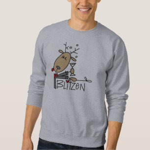 Tshirts och gåvor för Blitzen renjul Långärmad Tröja